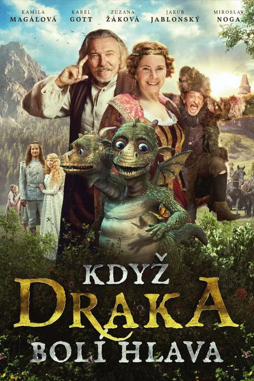 Póster de Když draka bolí hlava