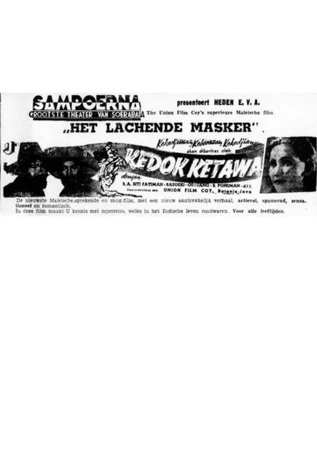 S Poniman interpreta a  en Kedok Ketawa