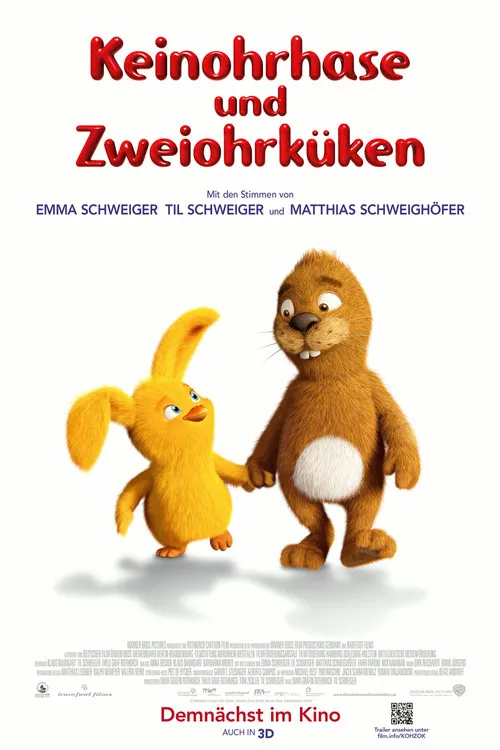 Póster de Keinohrhase und Zweiohrküken
