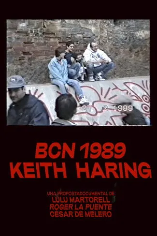 Keith Haring interpreta a en Keith Haring 1989 Barcelona