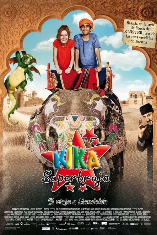 Póster de Kika superbruja: El viaje a Mandolán
