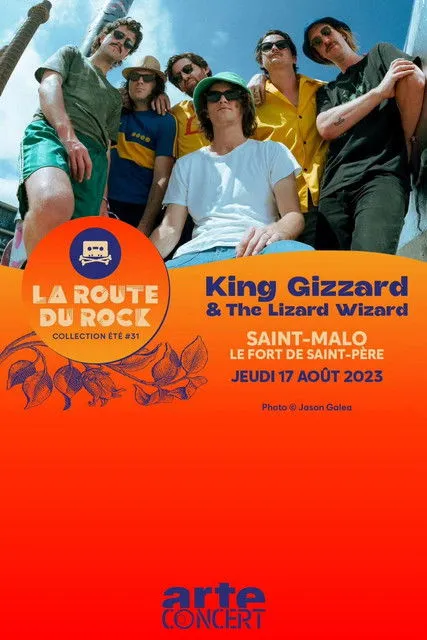 Stu Mackenzie interpreta a Self en King Gizzard & The Lizard Wizard - La Route du Rock 2023