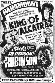Gail Patrick interpreta a Dale Borden en King of Alcatraz