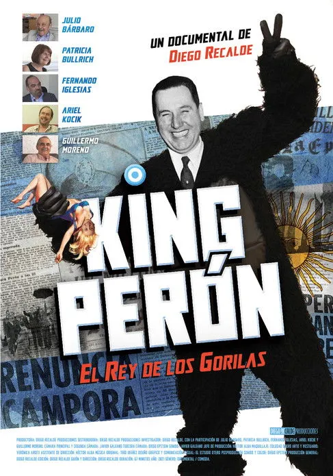 Diego Recalde interpreta a Juan Domingo Cangallo en King Perón