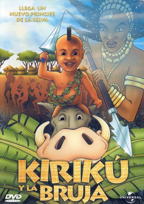 Póster de la película Kirikú y la bruja