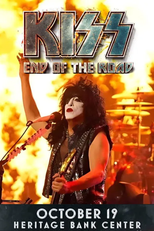 Póster de KISS: End of the Road Cincinnati