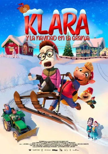 Póster de Klara y la Navidad en la granja