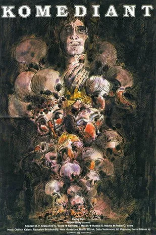 Karel Sekera interpreta a en Komediant