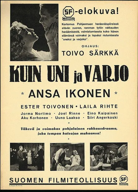 Ester Toivonen interpreta a Johanna en Kuin uni ja varjo