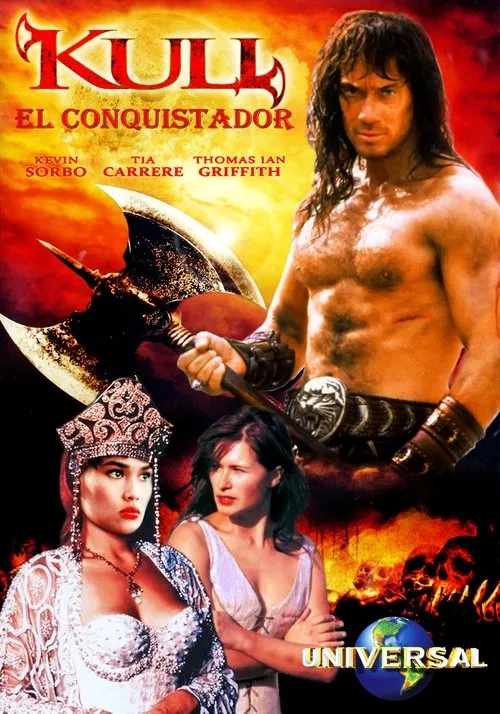 Kevin Sorbo interpreta a Kull en Kull, el conquistador