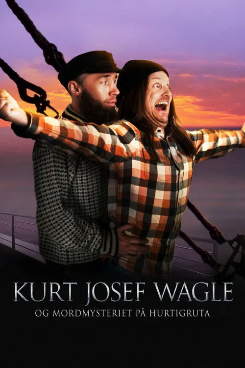 Póster de Kurt Josef Wagle og mordmysteriet på Hurtigruta