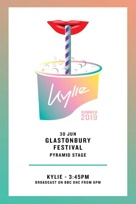 Póster de Kylie Minogue - Live at Glastonbury 2019