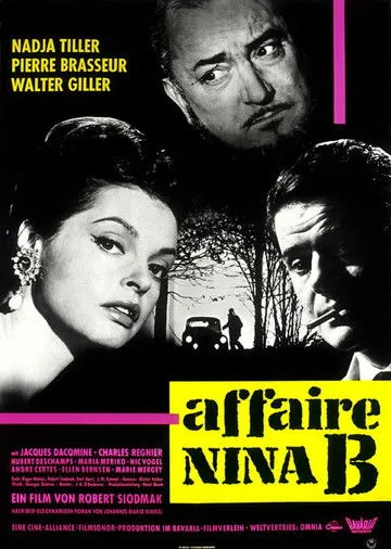 Póster de la película L'Affaire Nina B.