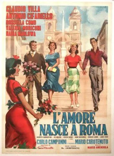 Rossella Como interpreta a Doretta en L'amore nasce a Roma