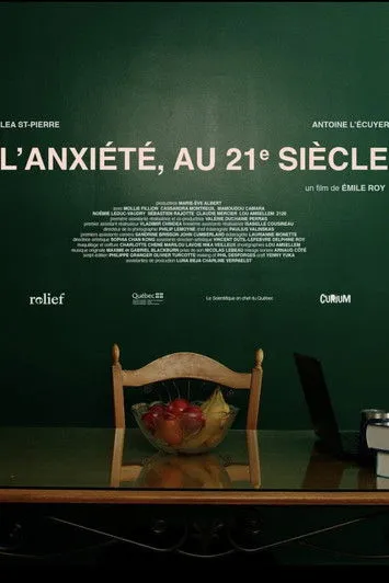 Portada de L'anxiété, au 21e siècle