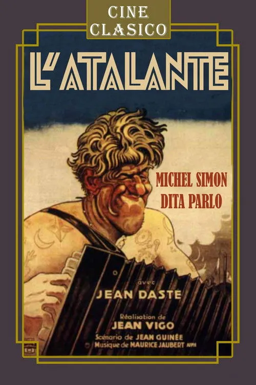 Pierre Prévert interpreta a Le voyageur pressé (uncredited) en L'Atalante