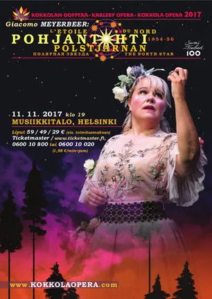Anu Komsi interpreta a Katariina en L'Etoile du Nord - Kokkola Opera