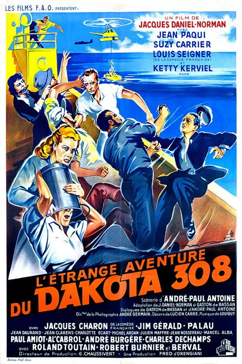 Al Cabrol interpreta a Timonier en L'étrange aventure du Dakota 308