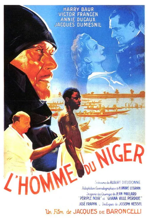 Victor Francen interpreta a Le commandant Bréval en L'Homme du Niger