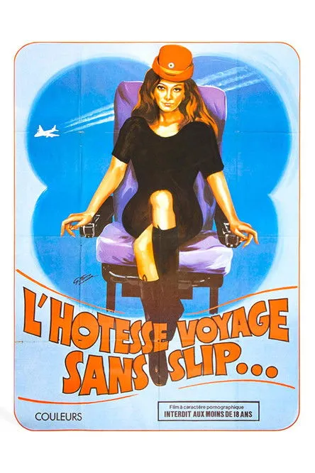 Póster de la película L'hôtesse voyage sans slip