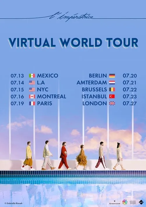 Flore Benguigui interpreta a Self en L'Impératrice live in Paris ♕ (Virtual World Tour 2020)