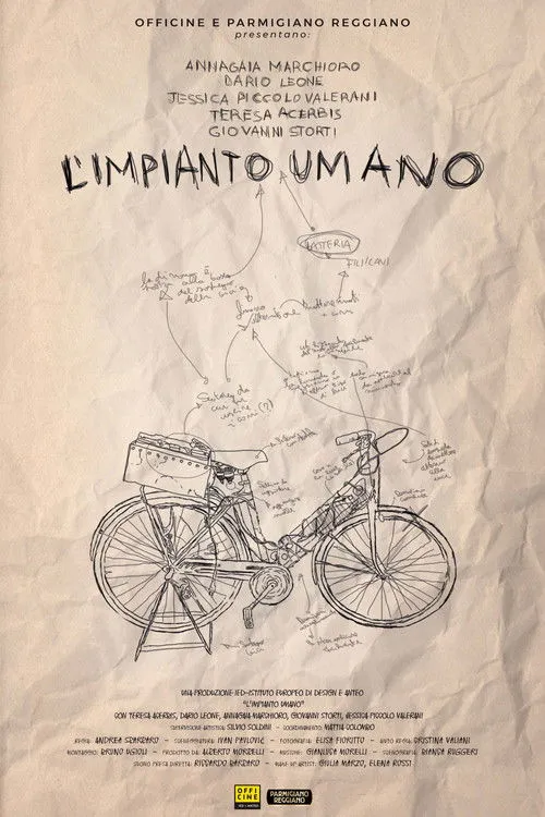 Dario Leone interpreta a Bruno Giordano en L'impianto umano