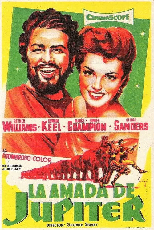 Portada de La amada de Júpiter