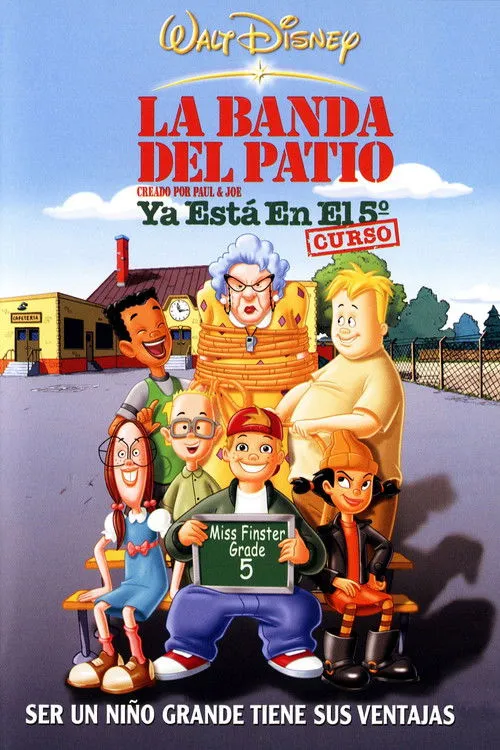 Póster de La Banda del patio ya esta en el 5º Curso