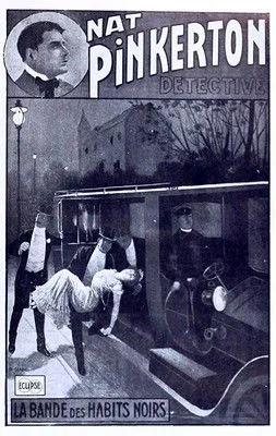 Pierre Bressol interpreta a Nat Pinkerton en La bande des habits noirs