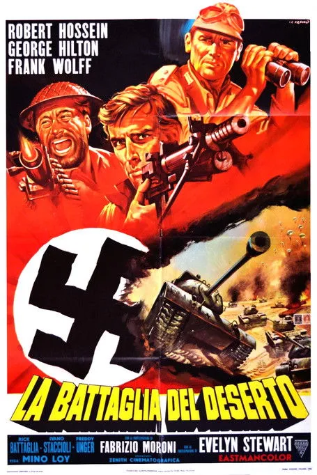 Póster de la película La batalla del desierto