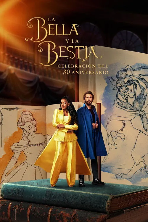 Portada de La bella y la bestia: Celebración del 30 aniversario