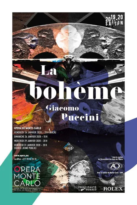 Póster de la película La bohème – Opéra de Monte Carlo