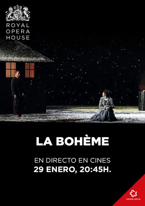 Póster de La Bohème - Royal Opera House 2019/20 (Ópera en directo en cines)