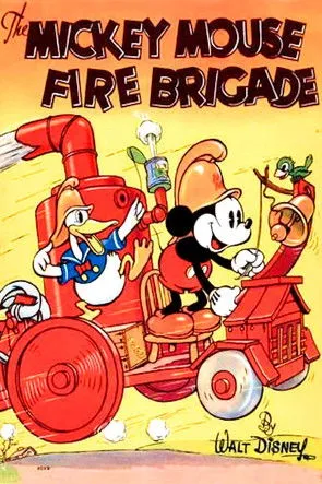 Póster de la película La brigada de bomberos de Mickey
