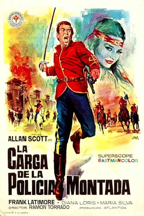 Póster de la película La carga de la policía montada