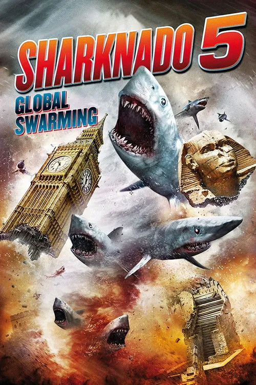 Portada de Sharknado 5: Aletamiento global