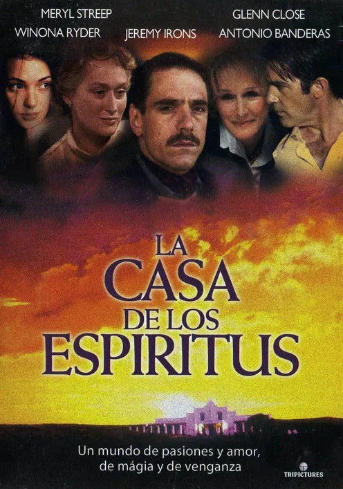 Meryl Streep interpreta a Clara del Valle Trueba en La casa de los espíritus