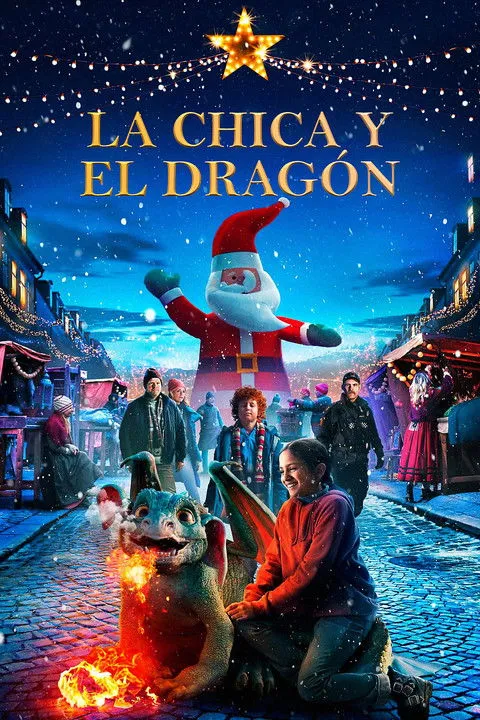 Póster de La Chica y el Dragon
