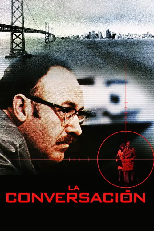 Gene Hackman interpreta a Harry Caul en La conversación