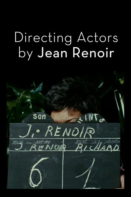 Jean Renoir interpreta a Self en La Direction d'acteur par Jean Renoir