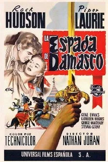 Kathleen Hughes interpreta a Bakhamra en La espada de Damasco