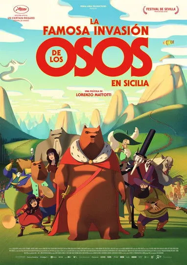 Póster de la película La famosa invasión de los osos en Sicilia