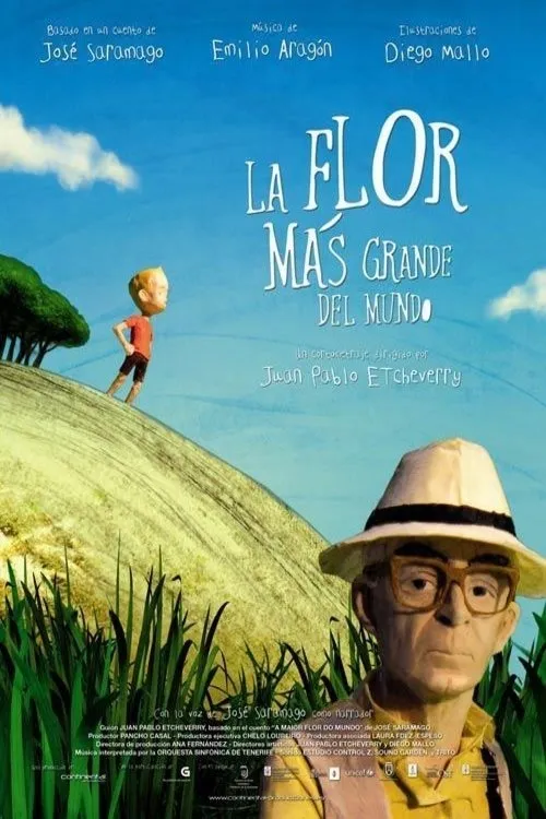 José Saramago interpreta a Narrator en La Flor Más Grande del Mundo