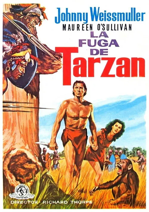Póster de La fuga de Tarzán