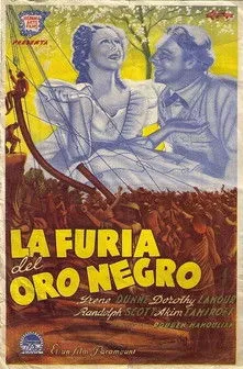 Póster de la película La furia del oro negro