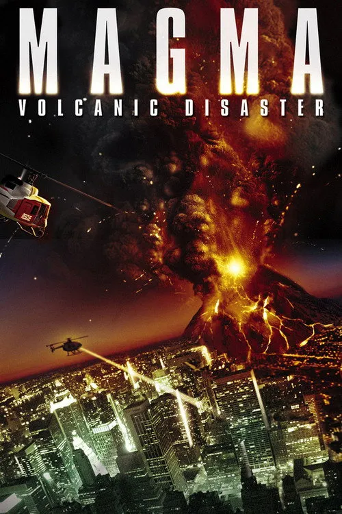 Póster de La furia del volcán
