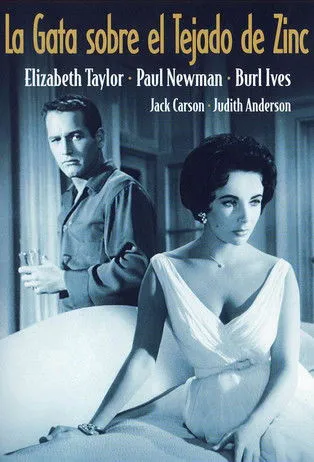 Jessica Lange interpreta a Maggie en La gata sobre el tejado de zinc