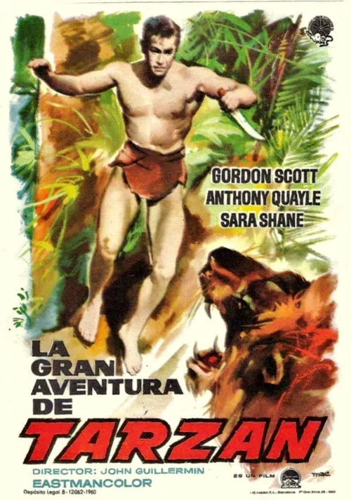 Póster de La gran aventura de Tarzán