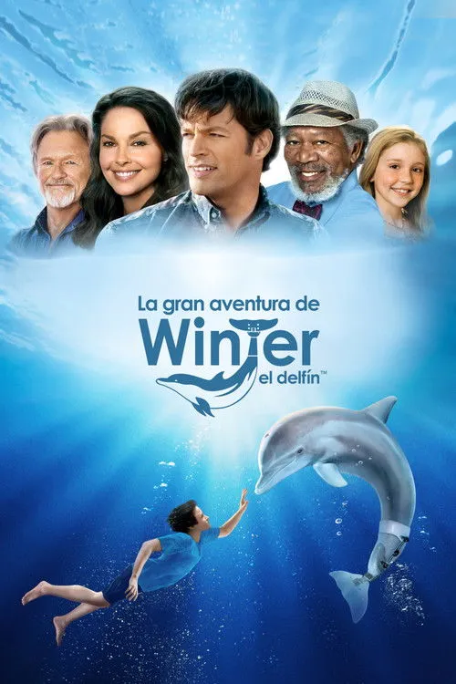 Póster de La gran aventura de Winter el delfín