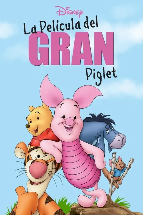 Póster de La gran película de Piglet